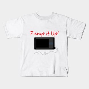 Pump It Up! Red Kids T-Shirt